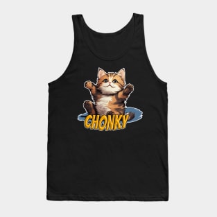 Chonky Cute Kitty Tank Top